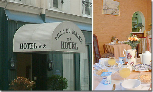 Hotel Villa du Maine Paris - 2 star hotel